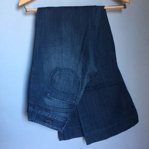 LUCKYBRAND Dungarees Dark Wash Wide Leg Jeans 2/26